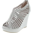 thumbnail image 1 of Top Moda Womens Denver-1 Gladiator Wedge Heel Sandals, 1 of 7