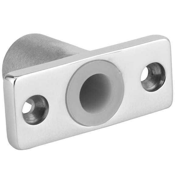 Top Mount Oar Lock Socket Holder TShaped Bracket 316 Stainless Steel for Marine Yacht