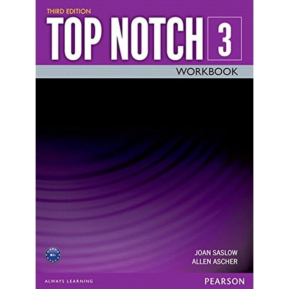 Pre-Owned Top Notch 3 3/E Workbook 392817 (Paperback) 0133928179 9780133928174