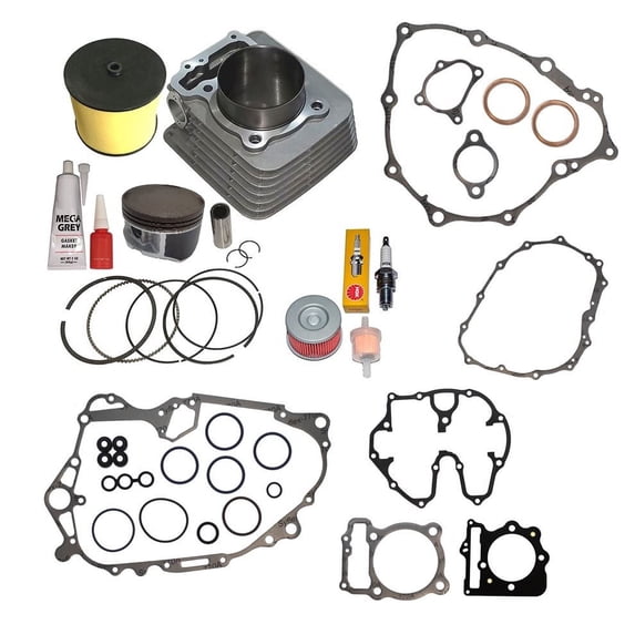 Top Notch Parts Honda Xr400r XR 400R Cylinder Piston Rings Gasket Top End Kit Set 1996-2004