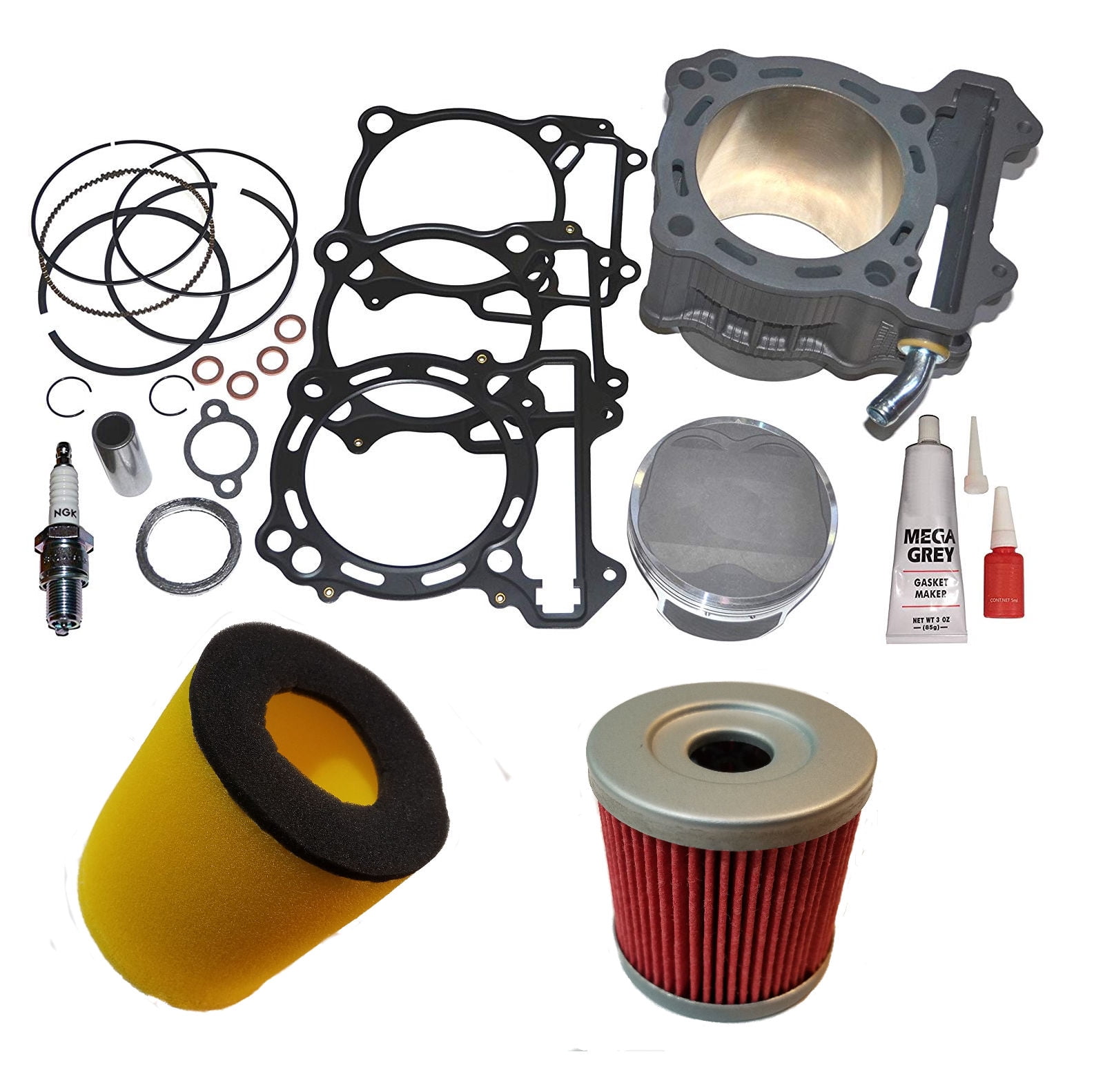 Cometic 03-06 Kawasaki KFX400 97mm Bore Top End Gasket Kit main image 1