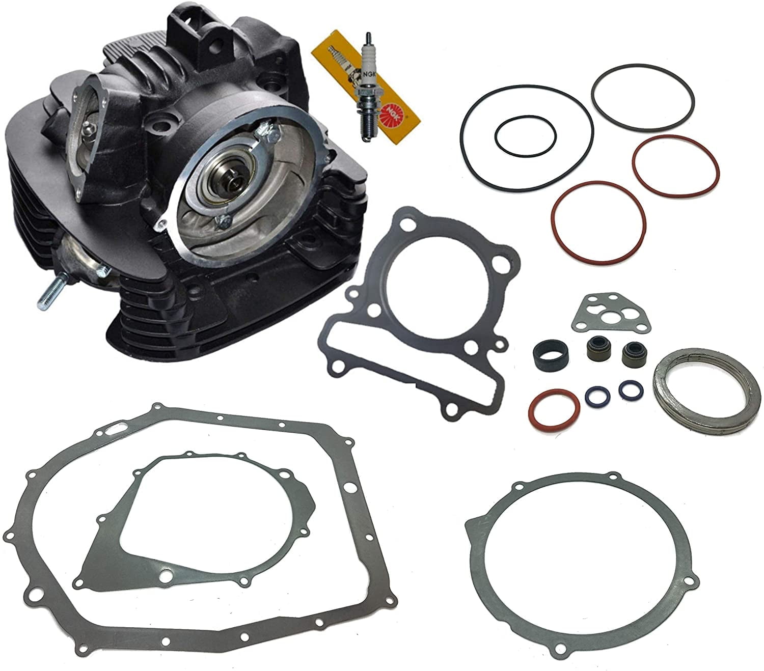 Top Notch Parts Yamaha Warrior 350 Cylinder Head Complete Assembly Yfm350 Yfm 350 1987-2004