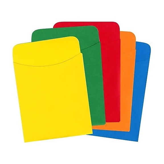 Top Notch Teacher Products Top Notch Pockets Assorted Brite Primary 35/Pack