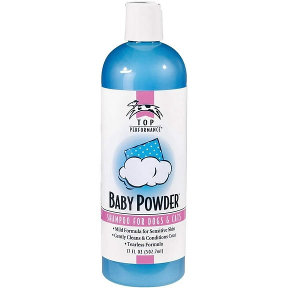 Top Performance Baby Powder Pet Shampoo 17 oz.