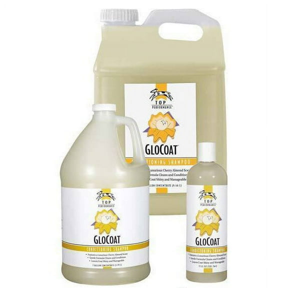Top Performance  GloCoat Dog and Cat Conditioning Shampoo 2.5 Gal