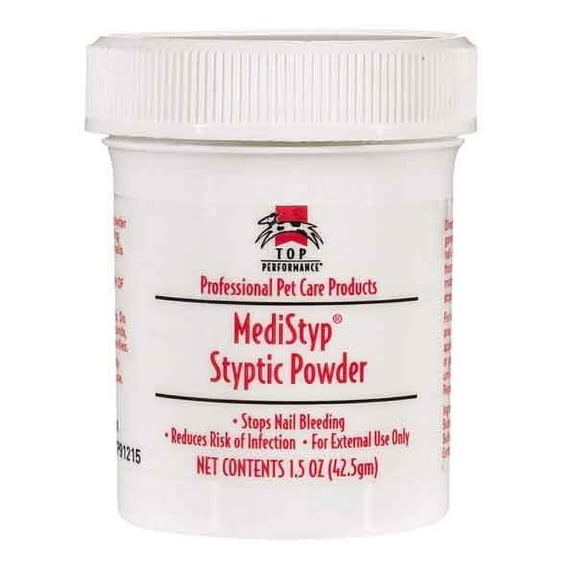 Top Performance Medistyp Powder with Benzocaine Stops Bleeding & Pain Fast - Choose From 3 Sizes (1.5 oz)