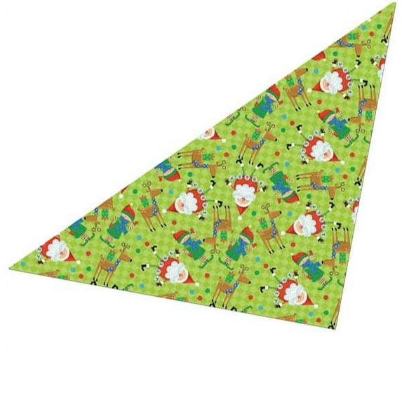 Bandanna Co Seasonal, Santa and Elf, 22" x 22" (2nd)