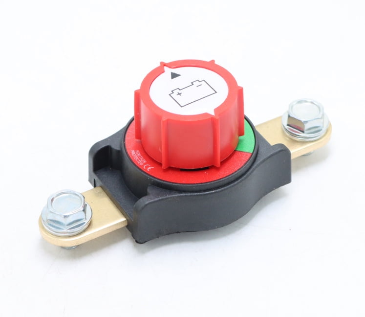 Top Post Battery Disconnect Switch 12v,Battery Kill Switch Negative On/Off 12-48V Top Post Battery Switch Heavy-Duty Battery Disconnect Switch for Cars, Vehicles, RVs, and Boats(C)