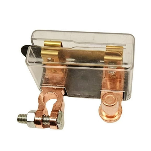 Top Post Knife Blade Master Switch Battery Disconnect Switch for Auto Car RV Boat Battery Cut Off Shut Off Switch A,1 x Battery Disconnect Switch,Photo Color