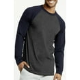thumbnail image 1 of Top Pro Men & Women Long Sleeve Baseball Raglan Tee Shirt Top (S-3XL), 1 of 4