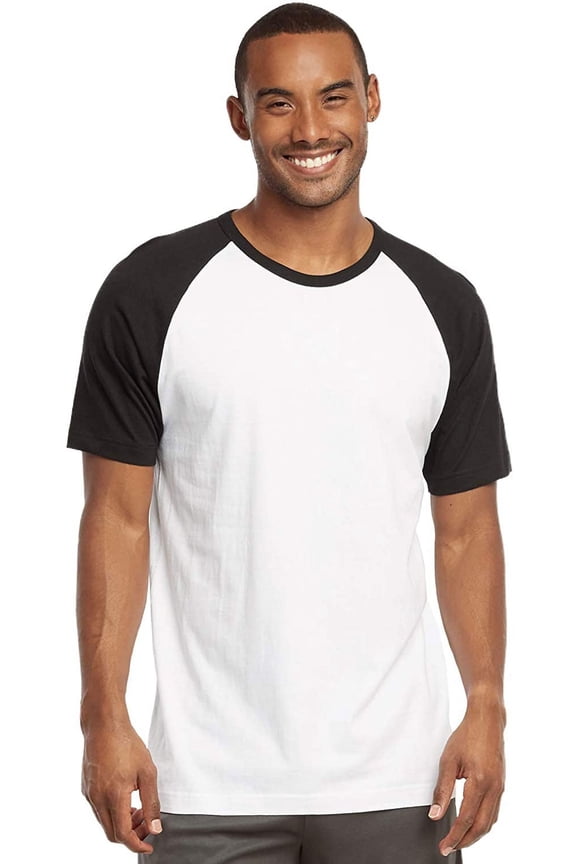 Men & Women Short Sleeve Baseball Raglan Tee Shirt Top