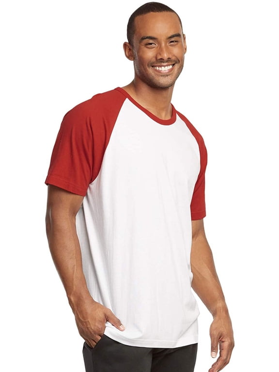 Men & Women Short Sleeve Baseball Raglan Tee Shirt Top