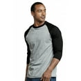 thumbnail image 1 of Top Pro Men's 3/4 Sleeve Two Tone Baseball Tee, 1 of 2