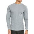 thumbnail image 1 of Top Pro Men's Classic Waffle Knit Heavyweight Cotton Long Sleeve Thermal T-Shirt Top, 1 of 5