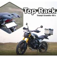 thumbnail image 1 of Top Rack With Steel Plate Fit for TRIUMPH SCRAMBLER 400 X, 1 of 6