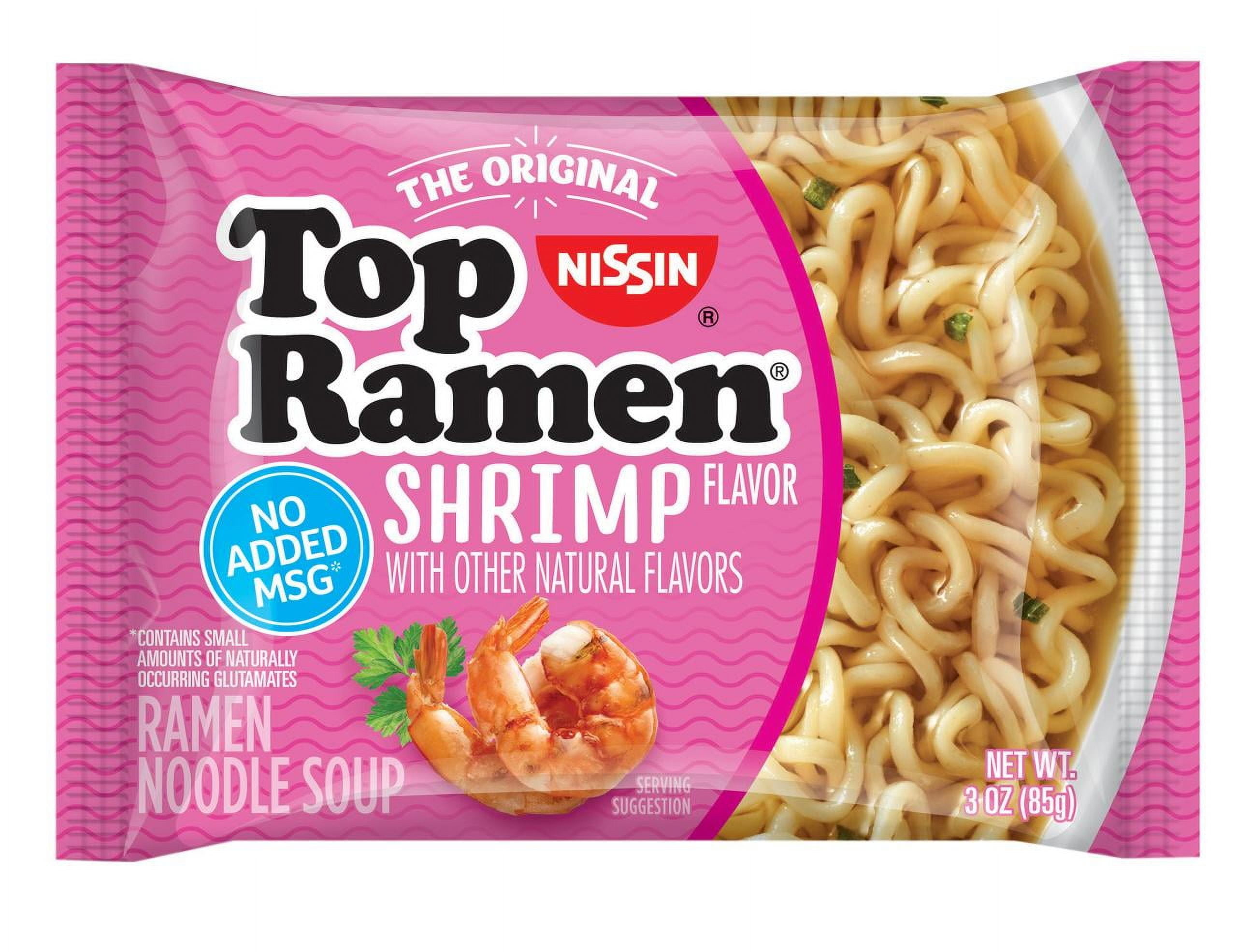 Top Ramen Noodles Shrimp Flavor 3 oz.