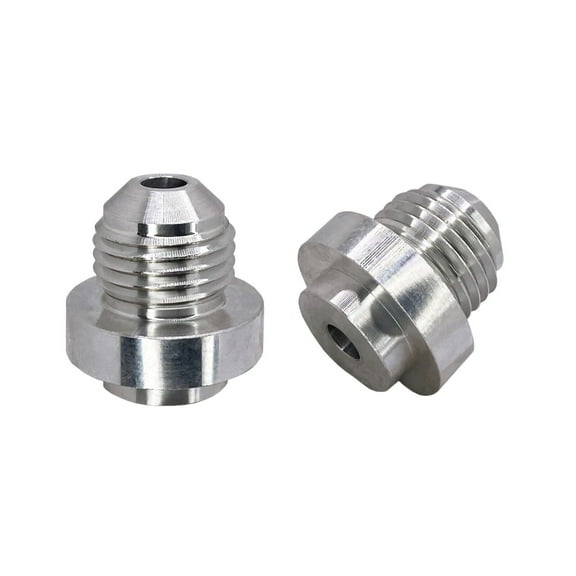 2 Pack AN6 Aluminum Weld Bung Fitting