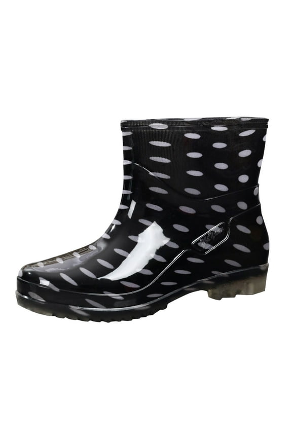 Top Rubber Boots Overshoes Rain Boots Water Women Rain Boot Footwear for Women Boots Rainproof Shoe 8