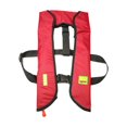 thumbnail image 1 of Top Safety Adult Life Jacket with Whistle - Auto Version Inflatable Lifejacket Life Vest PFD for Boating Fishing Kayaking Canoeing Sailing Paddle Boarding SUP Water Ski Light Weight Adjustable Size, 1 of 1