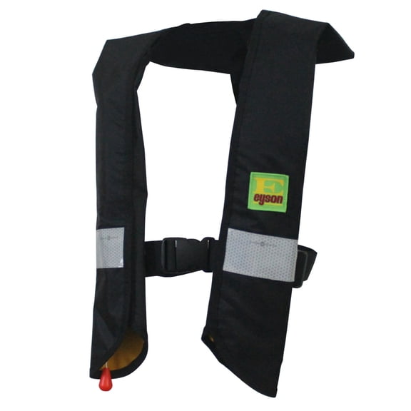 Top Safety Adult Life Jacket with Whistle - Manual Version Inflatable Lifejacket Life Vest PFD for Boating Fishing Kayaking Canoeing Sailing Paddle Boarding SUP Water Ski Light Weight Adjustable Size