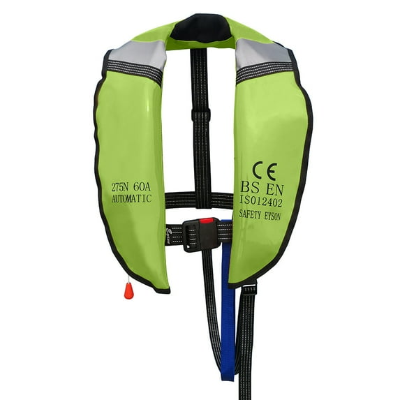 Top Safety Oversized Adult Life Jacket - Auto Inflatable L XL XXL Extra Large Plus Size Lifejacket Life Vest PFD for Boating Fishing Kayak Canoe Sailing Paddle Board SUP Light Weight Adjustable Size