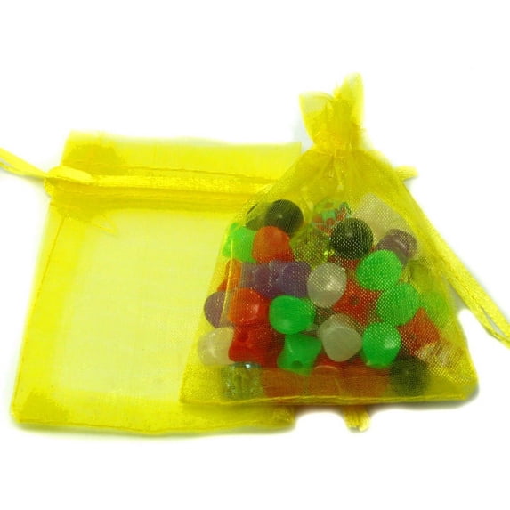 Top Sale 10pcs 7x9/9x12cm Drawstring Organza Jewelry Packaging Display Jewelry Pouches For DIY Jewelry Wedding Gift Beads Bags 16 Size 9x12cm 10pcs