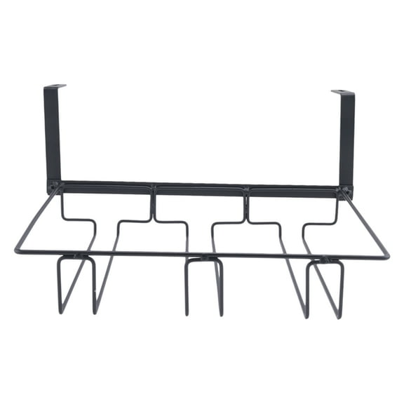 Top Sales Wine Glass Rack Under Cabinet,3 Rows Hanging Stemware Metal Glasses Holder Storage Hanger for Kitchen,Bar,Etc