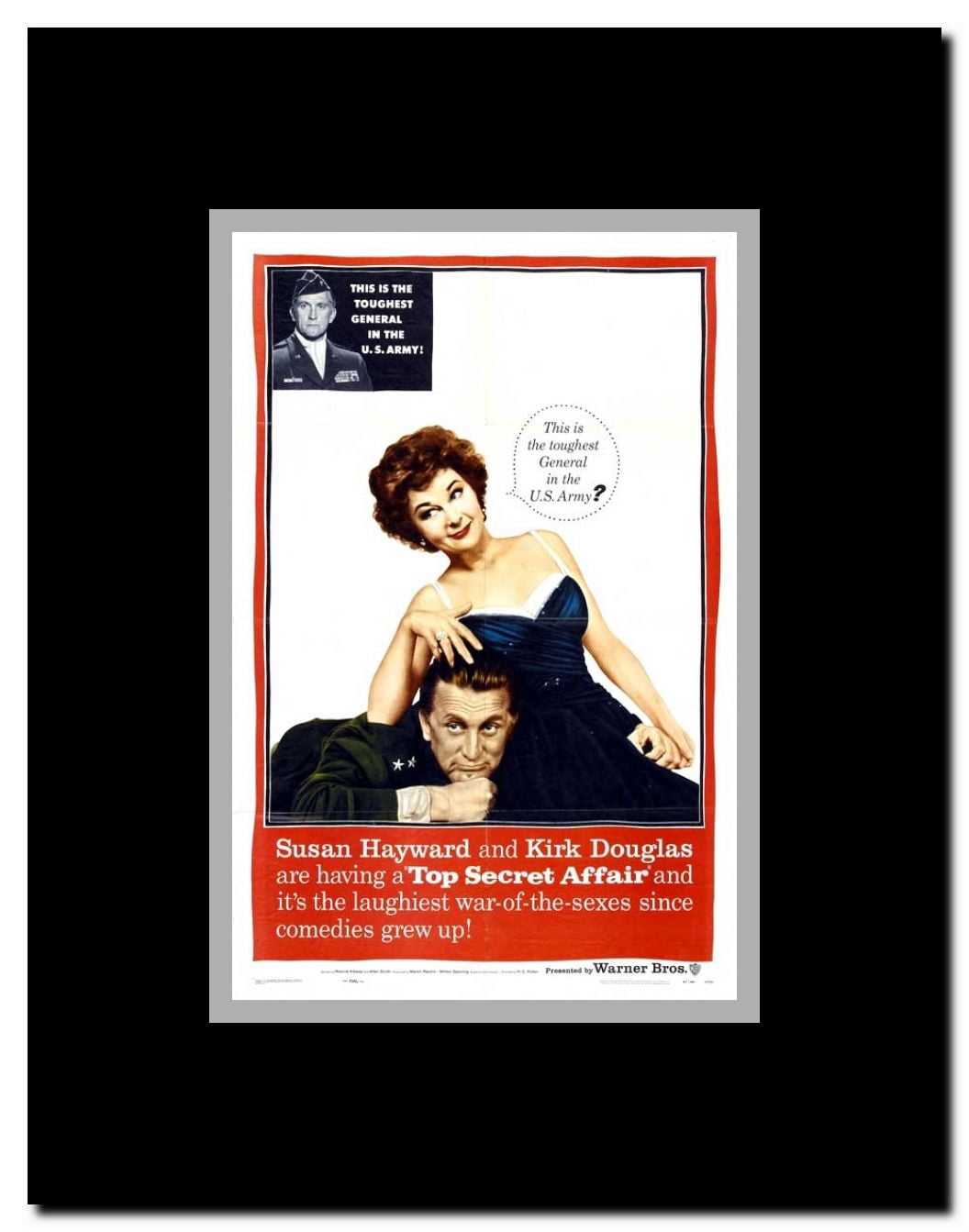 Top Secret Affair Framed Movie Poster