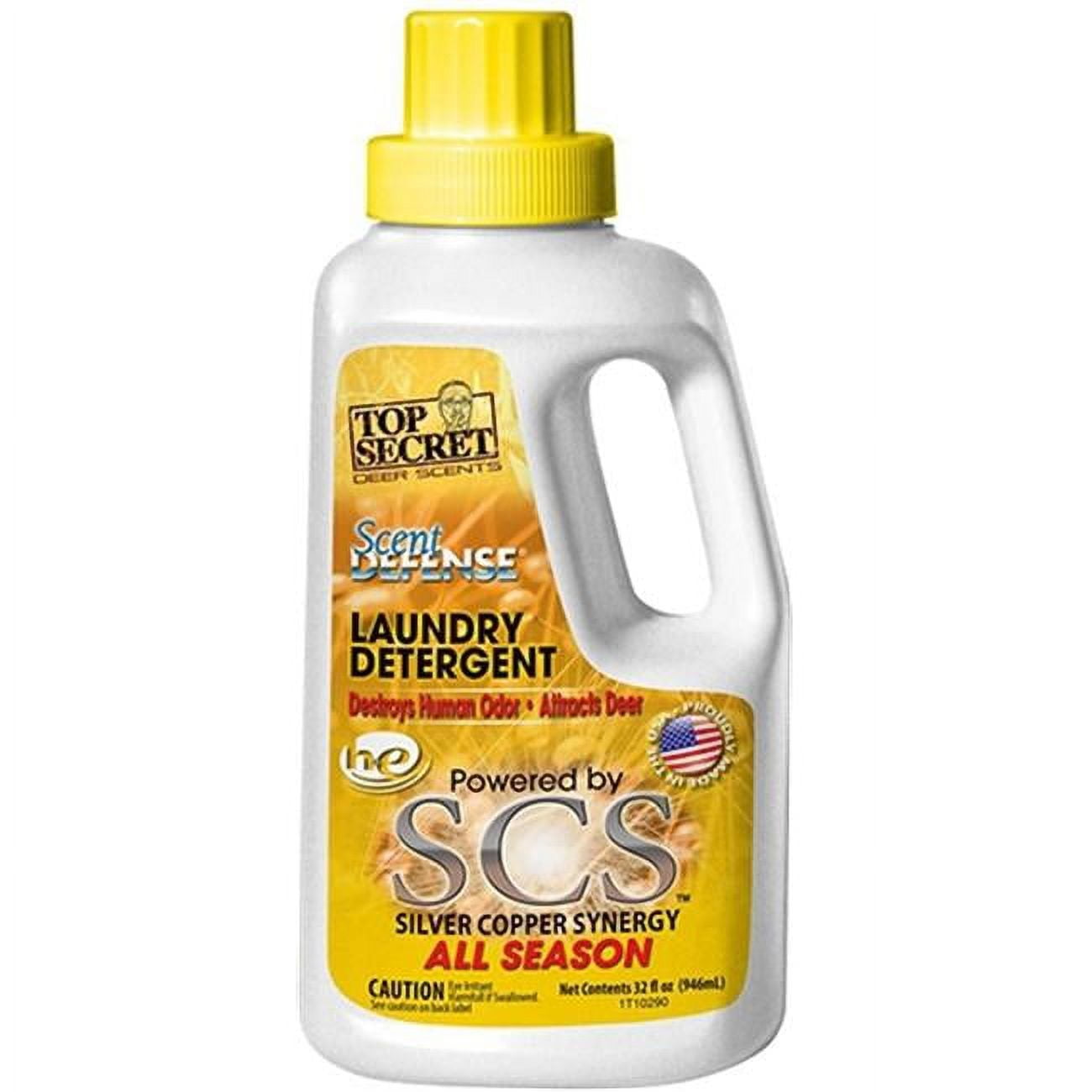 Top Secret Deer Scents 72945 Yellow & White Scent Defence Laundry All