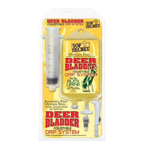 Top Secret Deer Scents TS1022 Bladder Drip System w/5oz Bad Boy Buck Urine