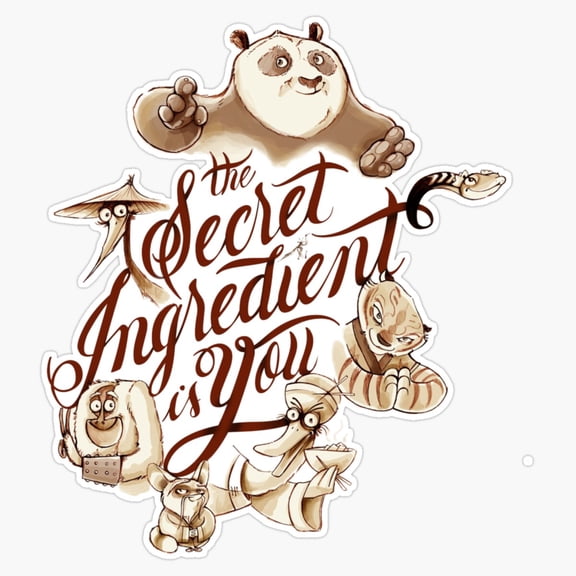 Top Secret Kitchen Recipe Confidential Ingredient Chef Cooking Graphic Decal For Journal Sticker