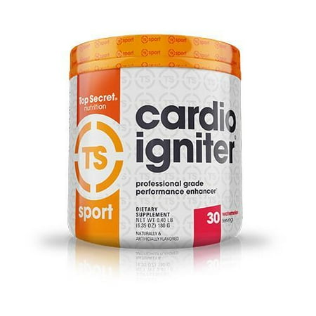 Top Secret Nutrition Cardio Igniter, Watermelon, 30 Servings
