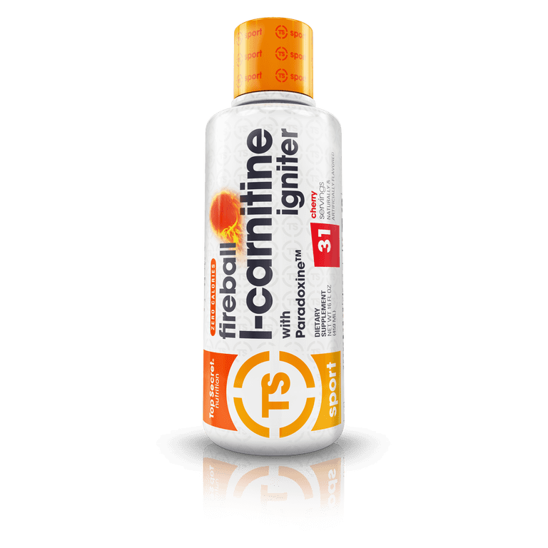 fireball l carnitine igniter Top Secret Nutrition L-Carnitine Igniter, Cherry, 16 Fluid Ounce Boost your wellness from tiered-pricing Size:1000 mcg/ml - 10 ml (Pack of 5)