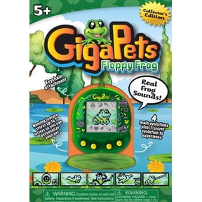 Top Secret Toys Giga Pets Floppy Frog Virtual Pet, Green
