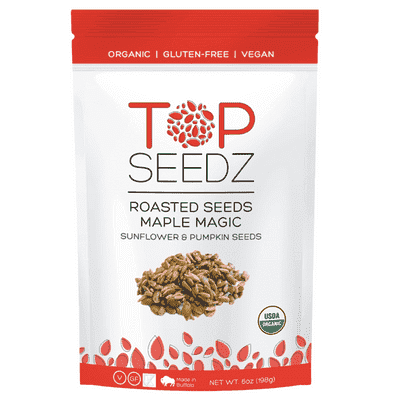 Top Seedz Gluten Free Roasted Seeds Maple Magic - 5 oz