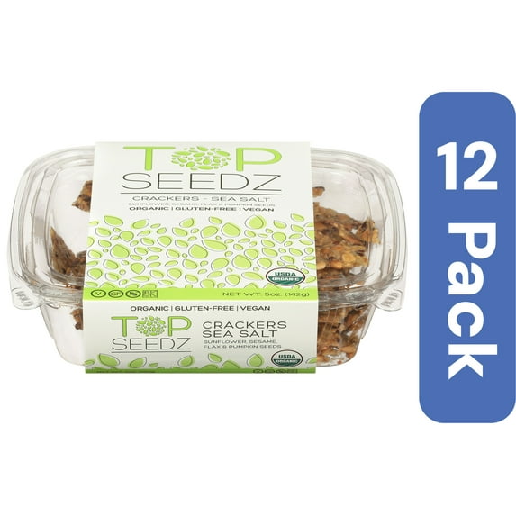 Top Seedz Sea Salt Original Cracker (Pack of 12)