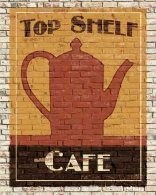 Top Shelf Cafe Canvas Art - Avery Tillmon (24 x 30)