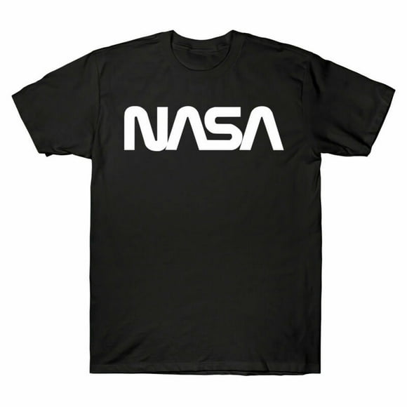 Top Short Funny Men's Tee Space Sleeve Shirts NASA Gift T Cotton Shirt Astronaut