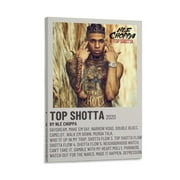 Top Shotta Nle Choppa 2020  Frame-style12x18inch(30x45cm)