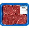 USDA Prime Beef Top Sirloin Steaks, Boneless, Family Pack, 4 Count