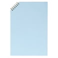 thumbnail image 1 of Top Slant Opening Spiral Notebook, Lined Inner Page Writing Journal, Hardcover Portable Notepad, Daily Record Planner for Office Memo Keeping, Travel Logging and Daily Work Schedule Drafting, Blue, 1 of 5