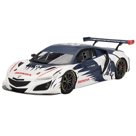 Top Speed TS0556 Model Car with No.22 Yuki Tsunoda AlphaTauri Red Bull Formula Nurburgring for 2023 Honda NSX GT3 EVO