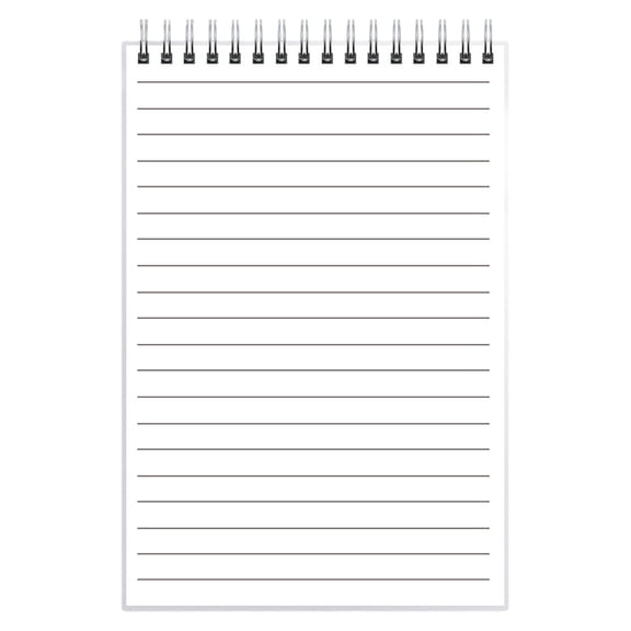 Top Spiral Notepads, 5.7x4.13 Inch A6 Pocket Size, 80 Pages Ruled Paper with Thickened Cover for Office Administrative Meeting Notes, Horizontal Line, Qtmrj