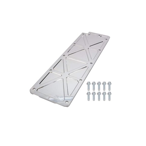 Trussed Style Engine Valley Cover for GM LS2 LS3 LS7 and LSX - Chrome