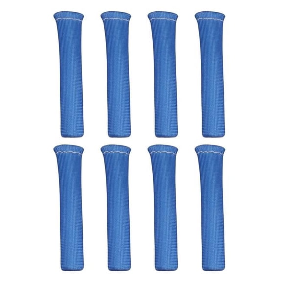 Top Street Performance 85620 6 in. Spark Plug Boot Protectors, Blue