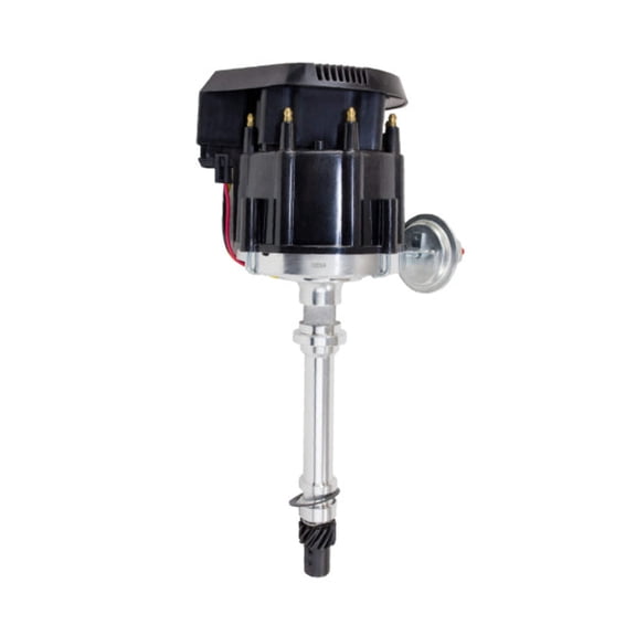 TSP HEI Distributor with Super Cap for Chevy Small Big Block V8 - Black
