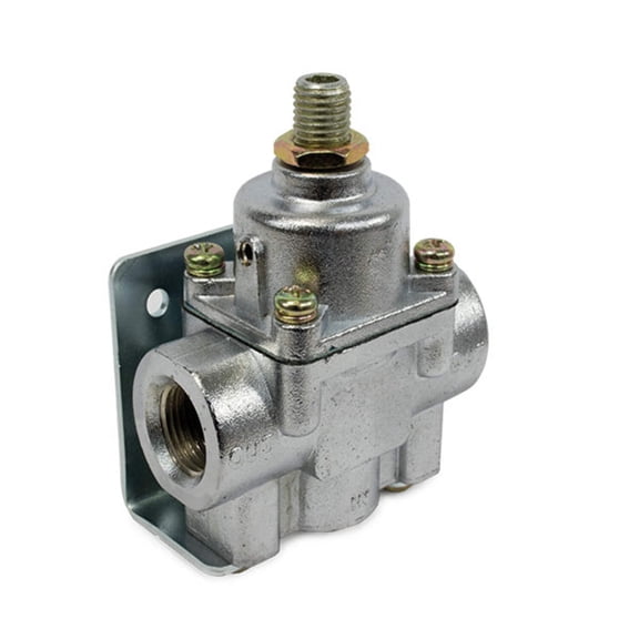 4.5 - 9 PSI Aluminum Fuel Pressure Regulator - Chrome