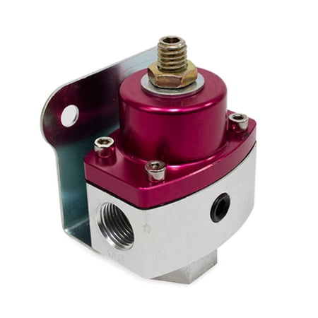 5 - 12 PSI Aluminum Fuel Pressure Regulator - Red