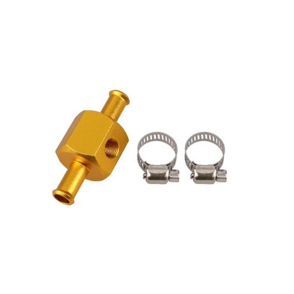 Top Street Performance JM1061Z Fuel Pressure Gauge Adapter, Zinc