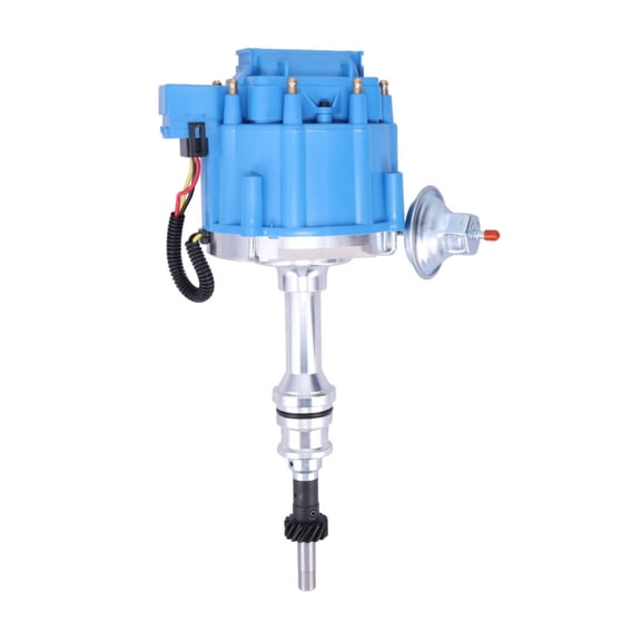 EFI to Carb Conversion HEI Distributor for Ford Small Block 351W V8 - Blue